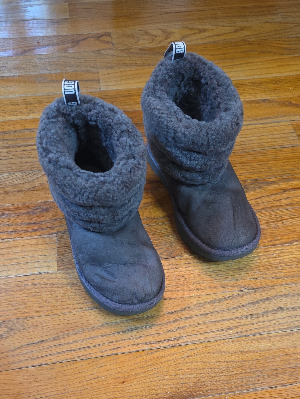 UGG Size 3 Gray Boots Excellent Condition!